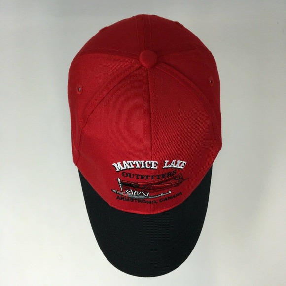 Northwest Printwear | Accessories | Mattice Lake Outfitters Baseball Cap Red Osfm Hat | Poshmark